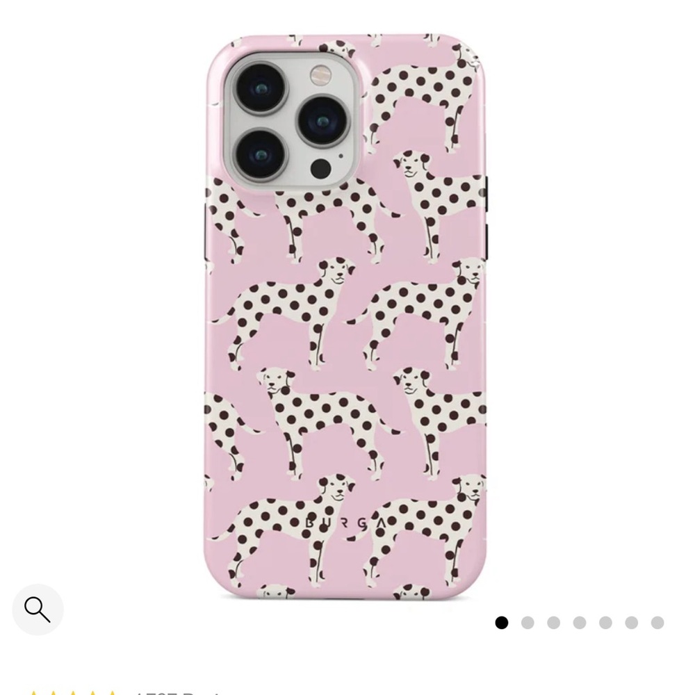 Burga Buddy Pink iPhone 13 Pro Max Case